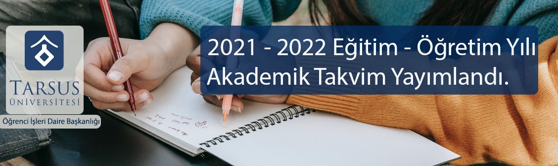 2021–2022 Eğitim-Öğretim Yılı Akademik Takvimi